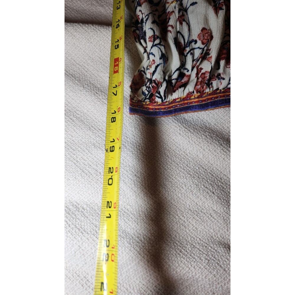 Anthropologie Sunday in Brooklyn Dress Sz L, Floral Tunic,‎ Boho - Picture 6 of 10